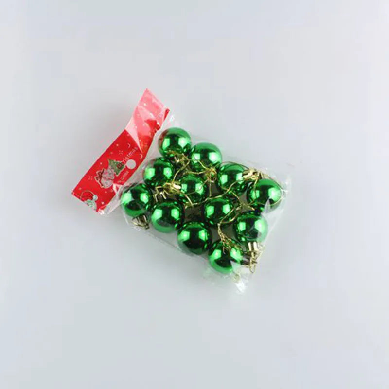 3CM Fashion Christmas Ball Pendant