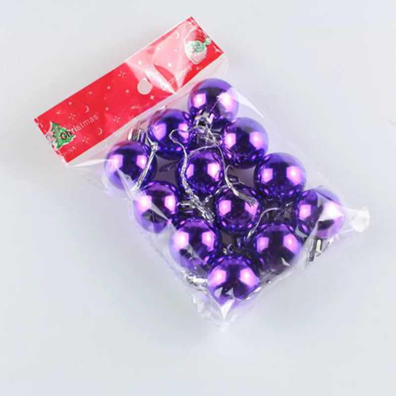 3CM Fashion Christmas Ball Pendant