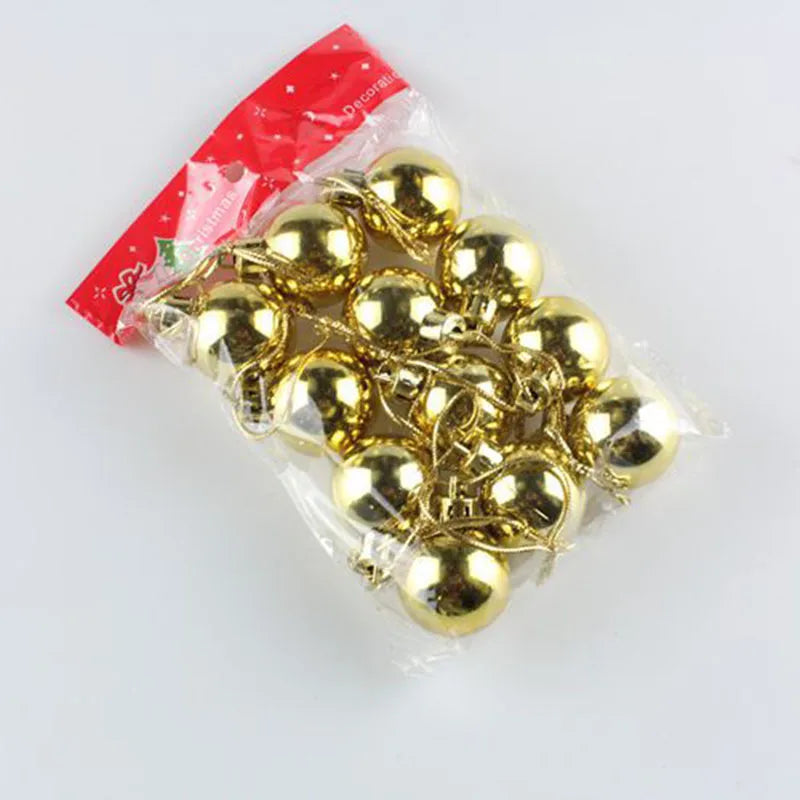 3CM Fashion Christmas Ball Pendant