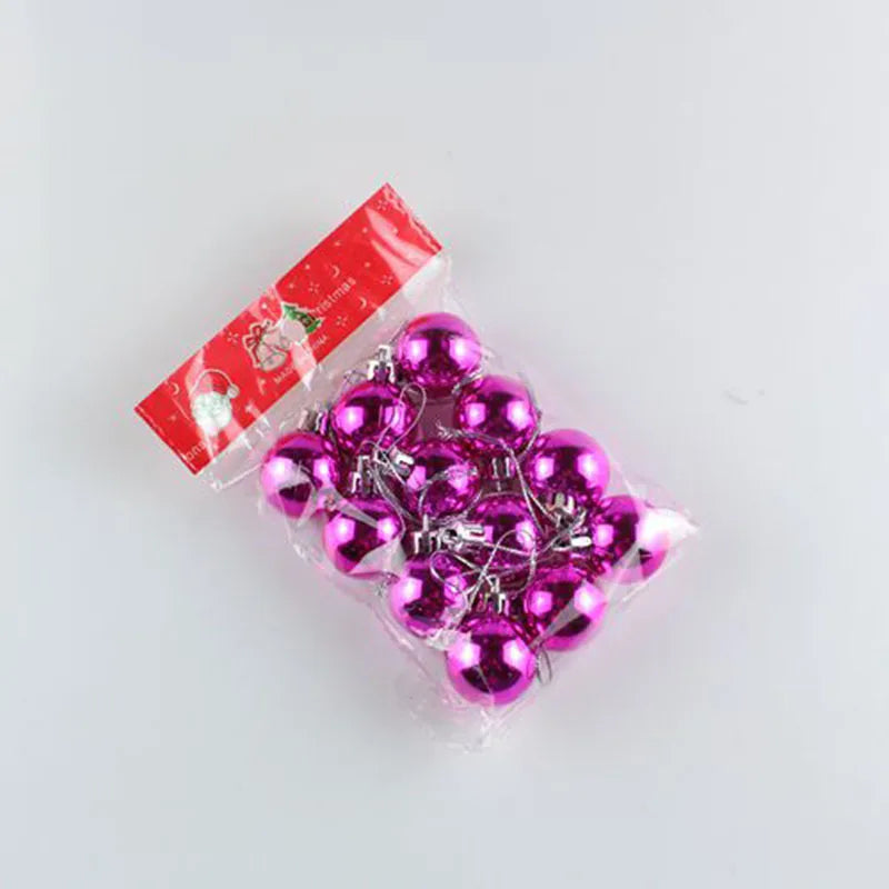 3CM Fashion Christmas Ball Pendant