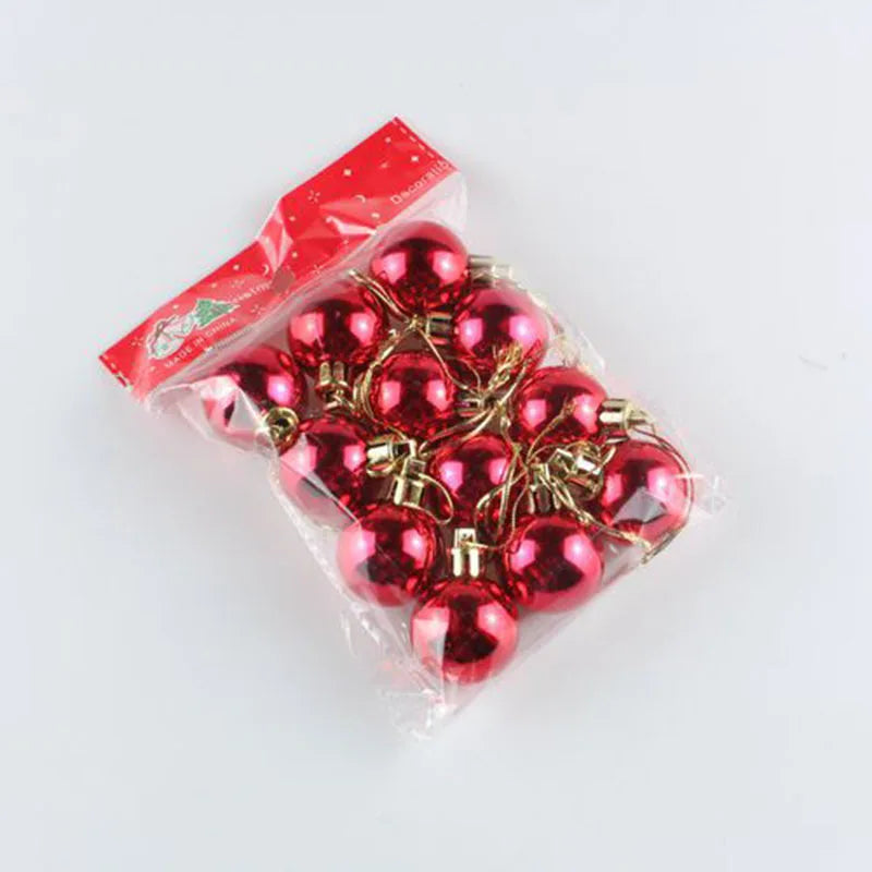 3CM Fashion Christmas Ball Pendant