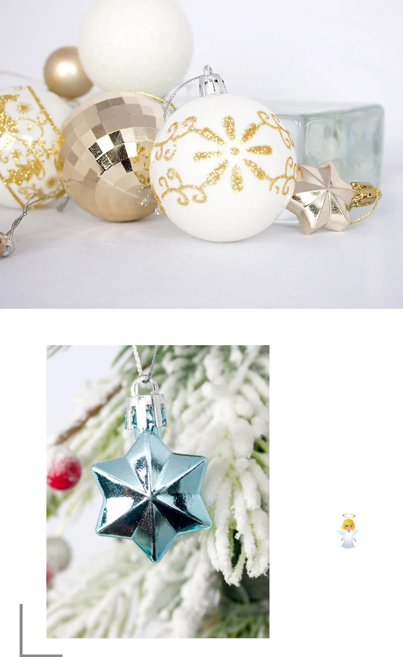 Holiday Ornament Set (44 pcs)
