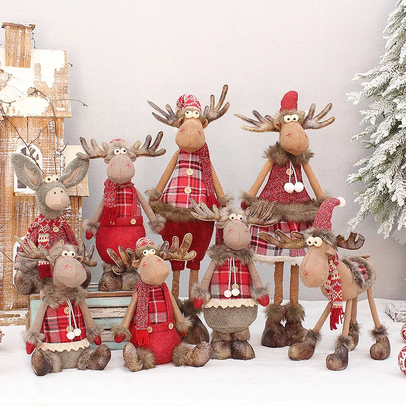 Christmas Cute Elk Decor
