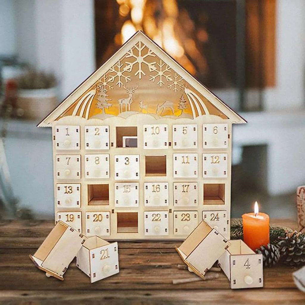 Christmas Wooden Advent Calendar