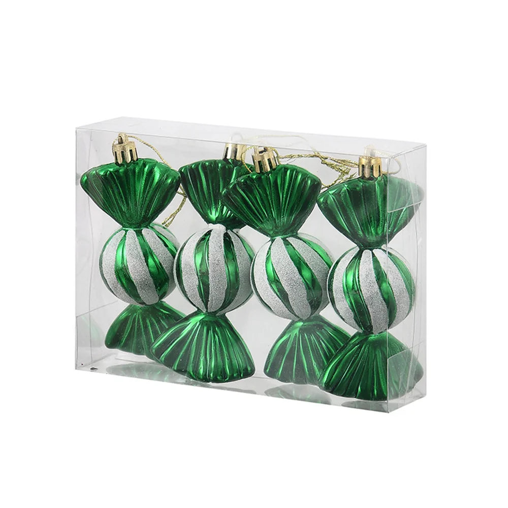 4pcs Christmas Lollipop Candy Cane