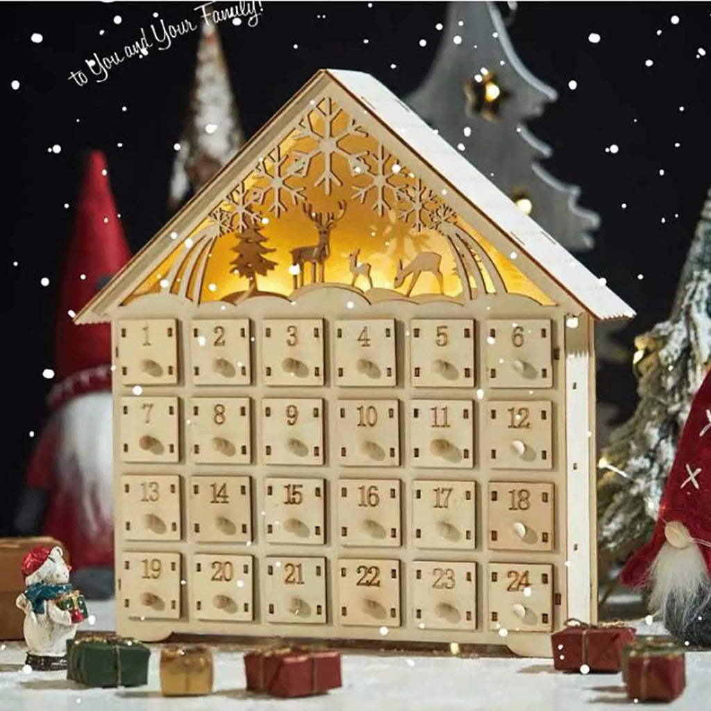 Christmas Wooden Advent Calendar