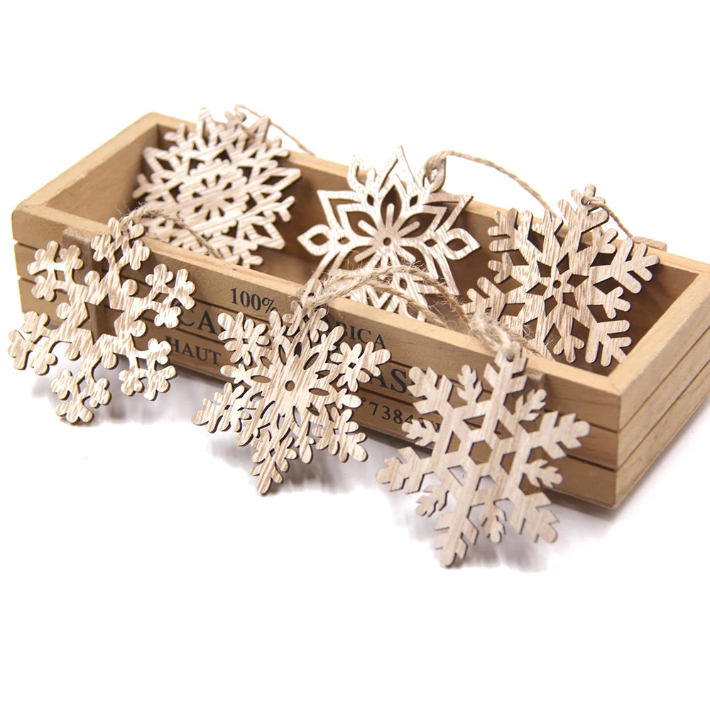Wooden Hollow Snowflake