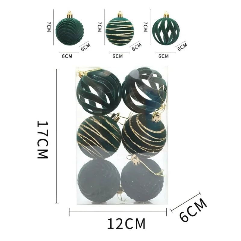 Christmas Balls Decoration 2026 New Year