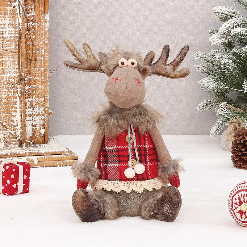 Christmas Cute Elk Decor