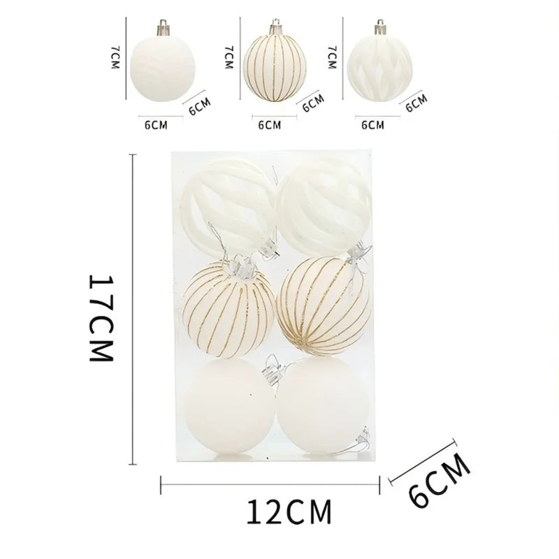 Christmas Balls Decoration 2026 New Year