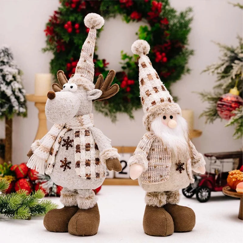 Extendable Santa Snowman Reindeer