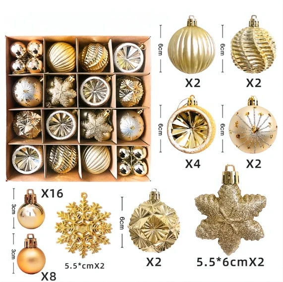 Christmas Balls Decoration 2026 New Year