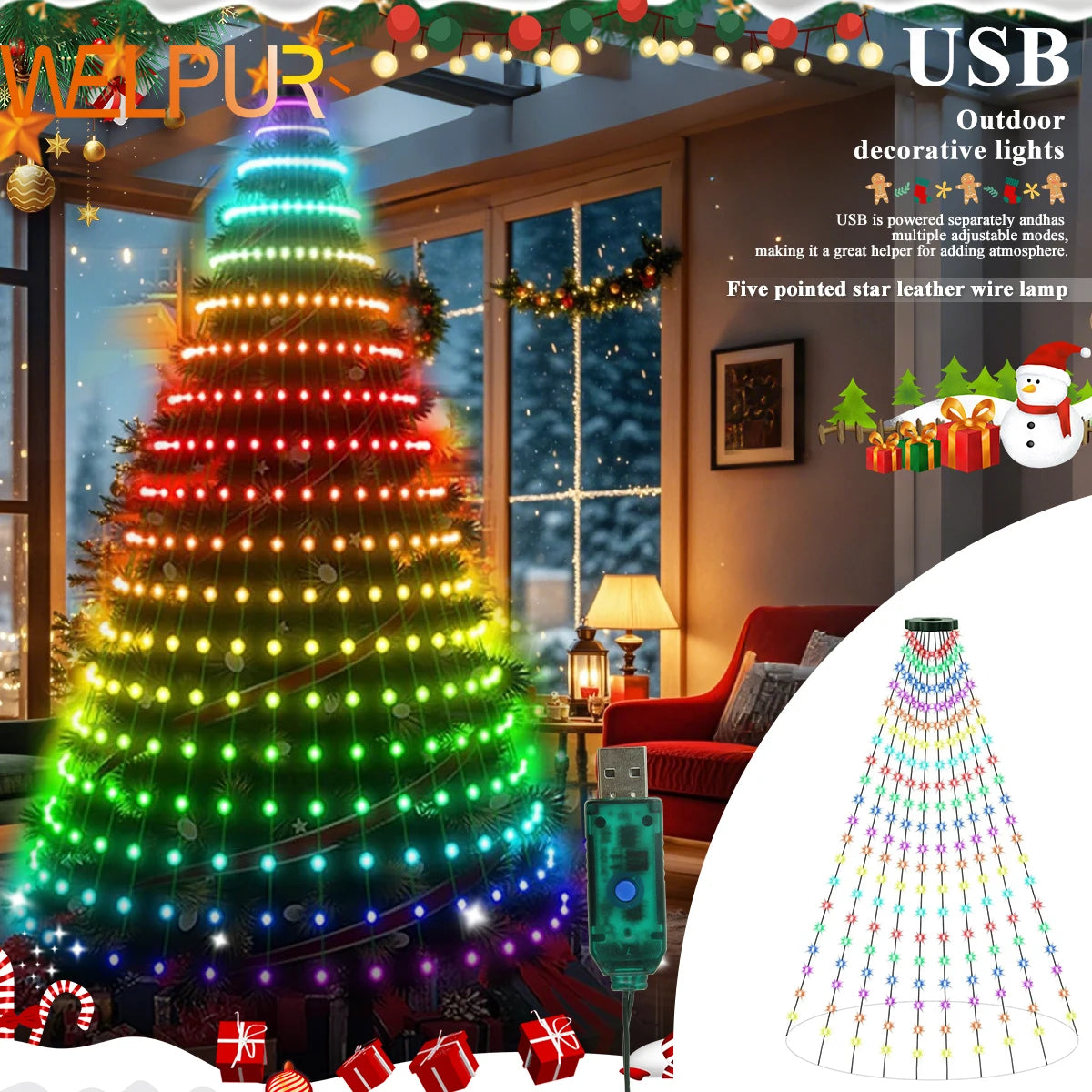 Christmas Tree String Lights