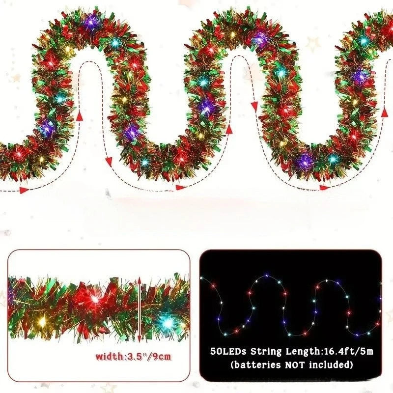 LED Christmas Garland Lights