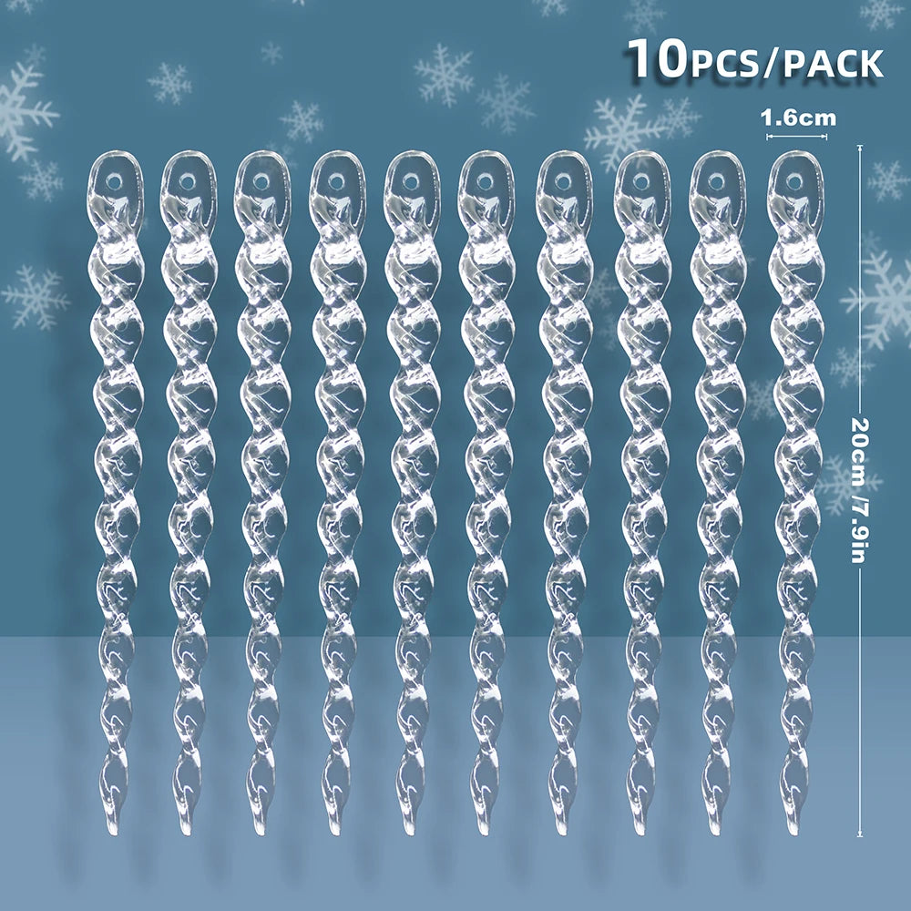 Clear Simulation Icicles
