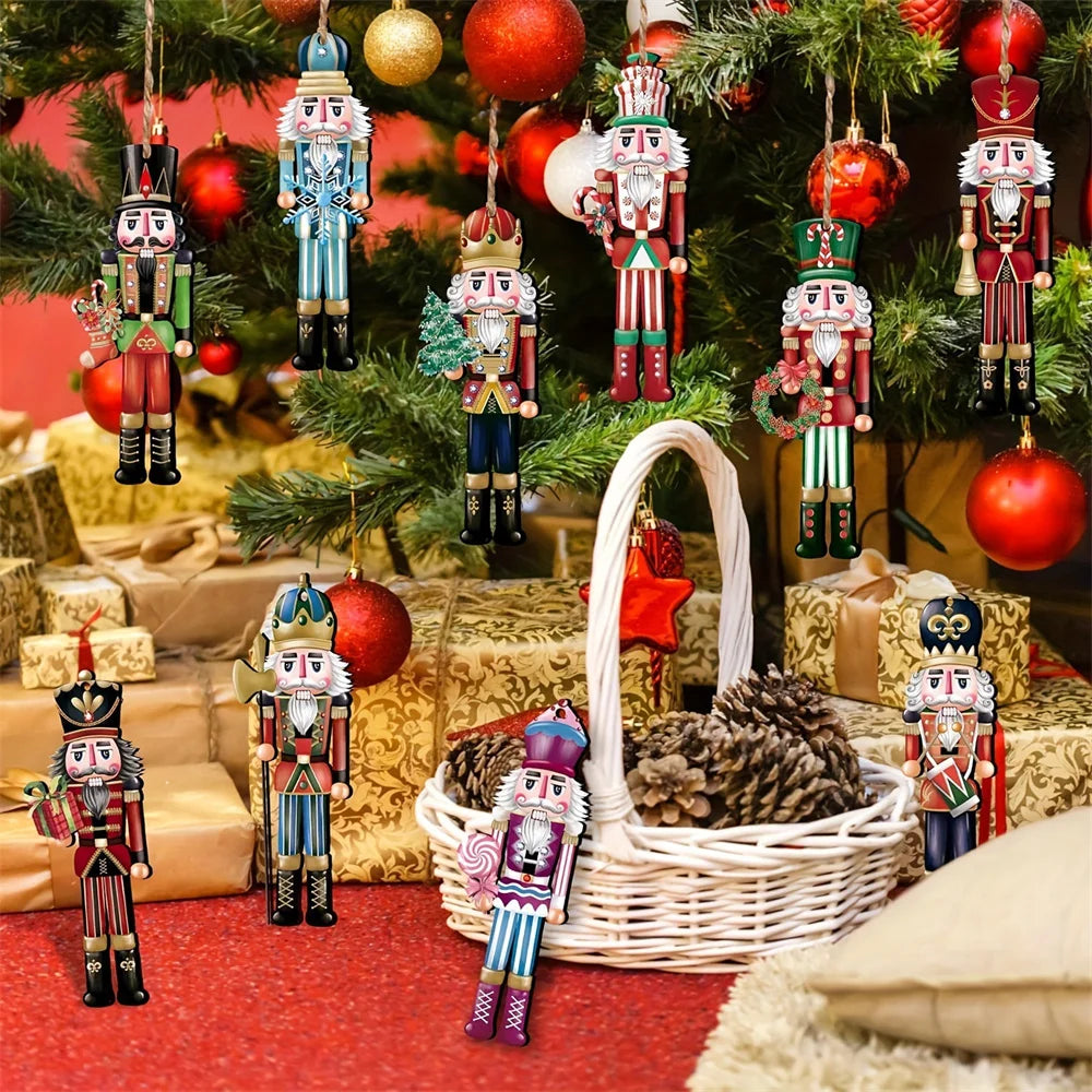 12pcs Christmas Nutcracker