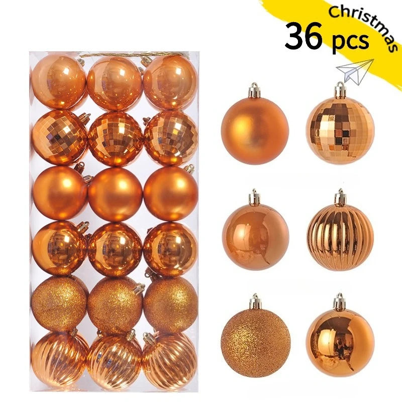 Classic Christmas Balls (36 pcs)