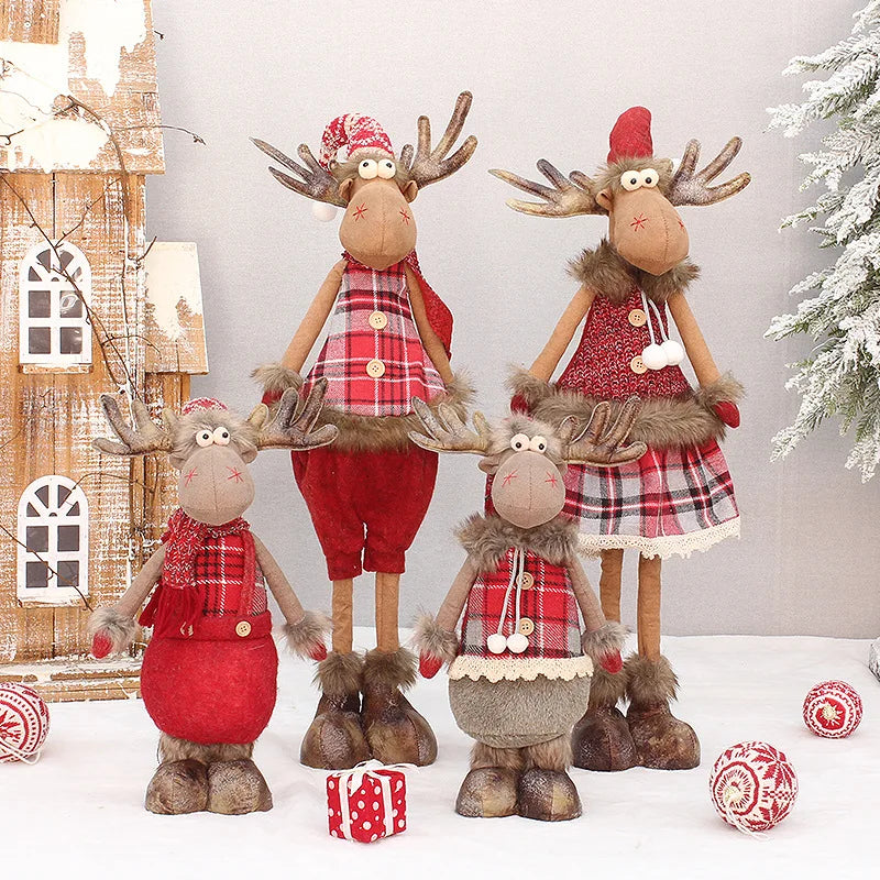 Christmas Cute Elk Decor